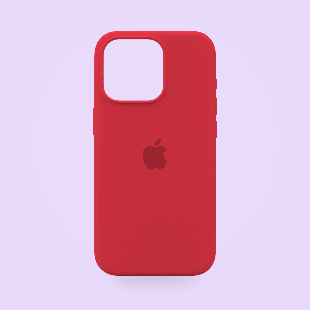 Cherry Red case for iPhone 16 Pro